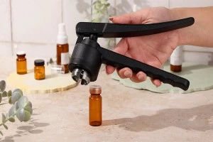Outil de fermeture pour bouchons avec fermeture de sécurité à sertir 20 mm-3