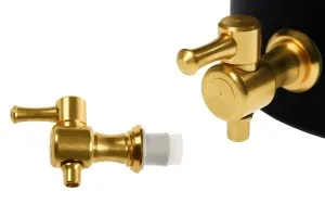 Metallhahn gold (Einzelrichtung)-1