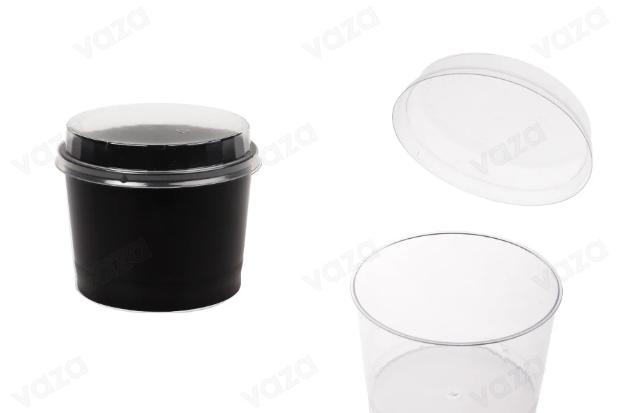 Plastic cup 200 ml in round shape - 50 pcs-image_product