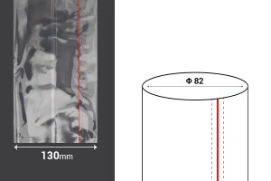 Καψύλιο θερμοσυρρικνούμενο πλάτος 130 mm με εγκοπή - σε τρεχούμενο μέτρο (Φ 82)-2