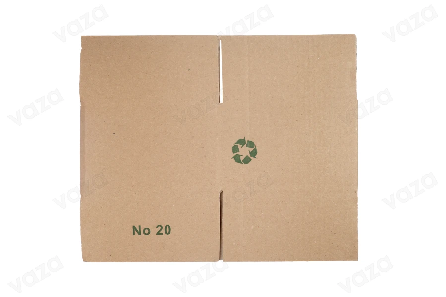 Χαρτοκιβώτιο 16x16x10 cm καφέ 3-φυλλο (Νο 20) - 25 τμχ-εικόνα_σύνθεση
