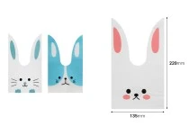 Plastic bags for sweets and candies 135x220 - 50 pcs