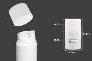 Airless-Flasche 30 ml für Sahne-2