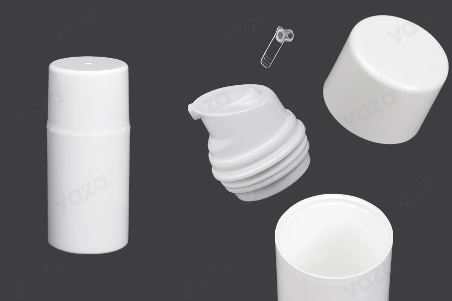 Bottiglia airless in plastica da 50 ml per creme.-immagine_prodotto