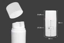 Airless Spender für Creme 50 ml