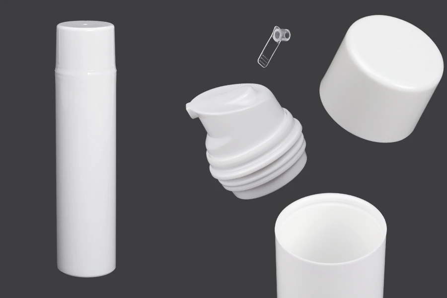 Μπουκάλι Airless σωλήνας στενόμακρο 150 ml για κρέμα Μπουκάλι Airless σωλήνας στενόμακρο 150 ml για κρέμα