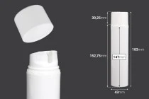 Μπουκάλι Airless σωλήνας στενόμακρο 150 ml για κρέμα Μπουκάλι Airless σωλήνας στενόμακρο 150 ml για κρέμα