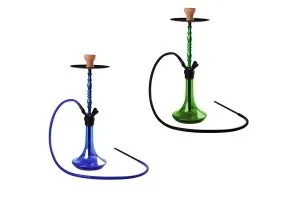 Narguilé de 75 cm avec base en verre-1