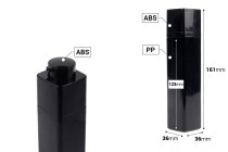 Μπουκαλάκι airless 50 ml ακρυλικό σε μαύρο χρώμα - 5 τμχ Μπουκαλάκι airless 50 ml ακρυλικό σε μαύρο χρώμα - 5 τμχ