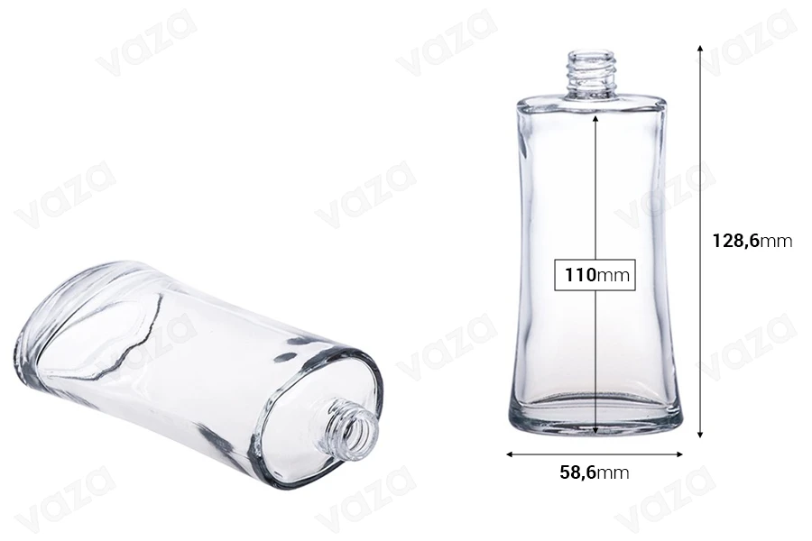 Shishe parfumi ovale 100 ml (18/415)-imazh_dimensione