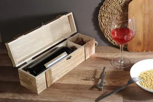 Boite de rangement à vin en bois-5