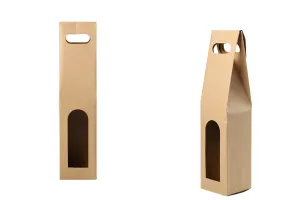 Emballage en papier-sac kraft pour bouteille de vin-1