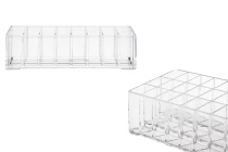 Portaprovette in acrilico 230 x 90 x 80 mm - 3 livelli (24 posti) Portaprovette in acrilico 230 x 90 x 80 mm - 3 livelli (24 posti)