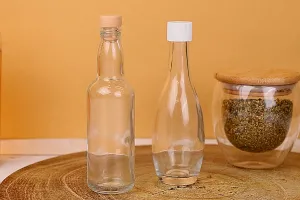 108 ml transparente Glasflasche-7