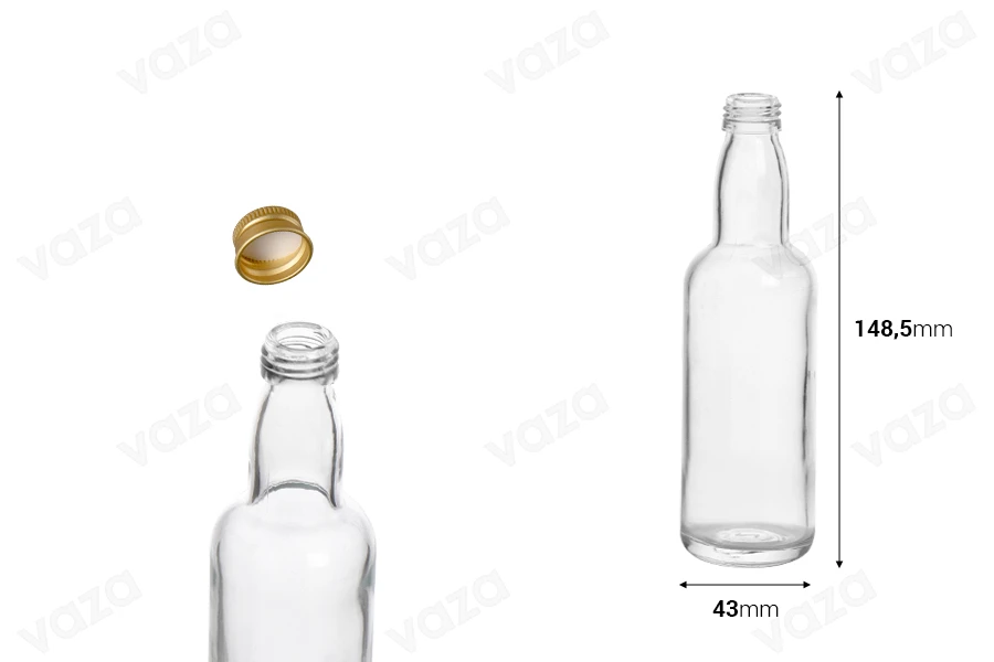 Μπουκάλι 108 ml γυάλινο διάφανο Μπουκάλι 108 ml γυάλινο διάφανο-εικόνα_διαστάσεις