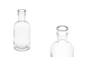 Bouteille en verre transparent de 105 ml-1