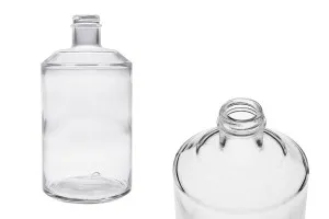 Cylindrical glass bottle 1000 ml-1
