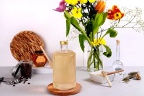Γυάλινο κυλινδρικό μπουκάλι 1000 ml Γυάλινο κυλινδρικό μπουκάλι 1000 ml
