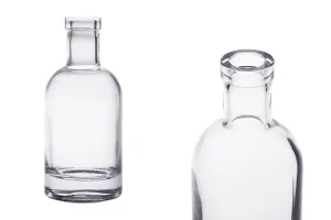 Bouteille ronde en verre 200 ml - 20 pcs-1