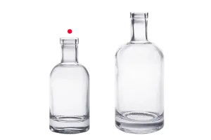 Bouteille ronde en verre 200 ml - 20 pcs-5