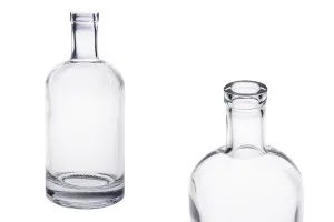 Bouteille ronde en verre 500 ml - 20 pcs-1