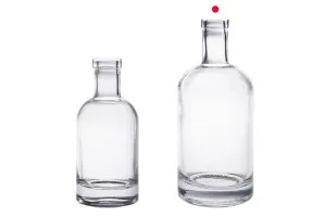 Bouteille ronde en verre 500 ml - 20 pcs-5