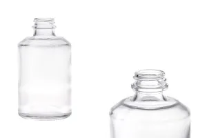 Cylindrical glass bottle 250 ml
