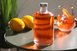 Cylindrical glass bottle 500 ml-3