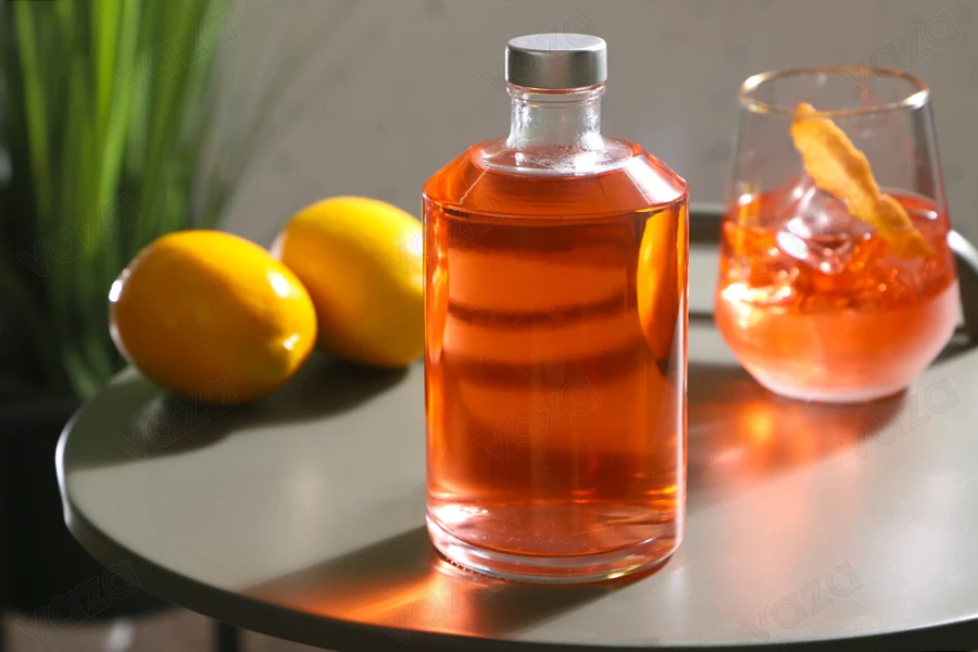 Γυάλινο κυλινδρικό μπουκάλι 500 ml Γυάλινο κυλινδρικό μπουκάλι 500 ml-εικόνα_σύνθεση