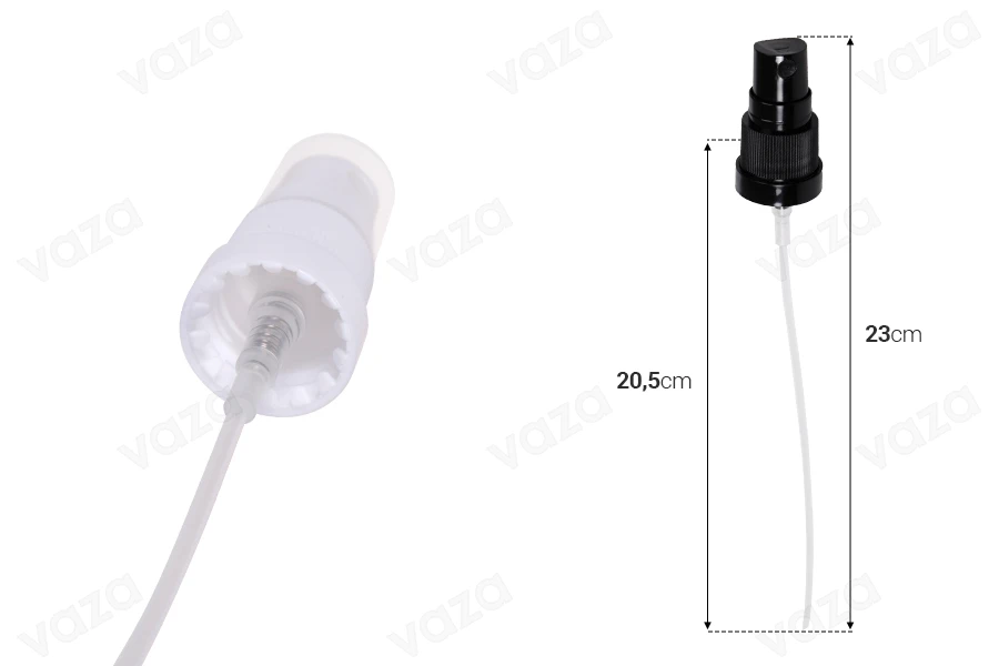 Spray plastic 18/410 with safety and plastic clear cap-dimensioni_immagine
