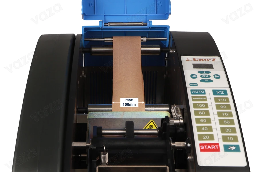 Dispenser tavoline për shirita paketimi të tipit gome (gomë) Dispenser tavoline për shirita paketimi të tipit gome (gomë)-imazh_dimensione