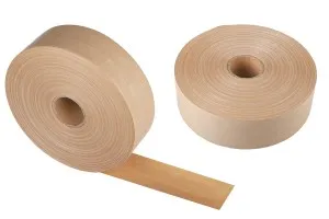 48 mm wide gome-type reinforced paper packaging tape - 150 m roll-1