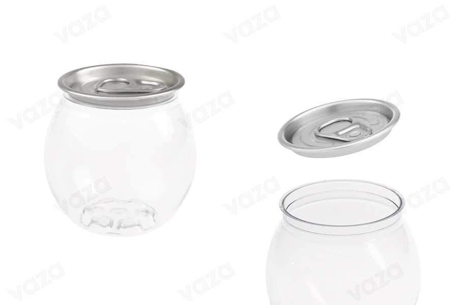 Μπουκάλι πλαστικό (PET) 210 ml διάφανο σε σχήμα σφαίρας με καπάκι αλουμινίου (απαιτείται η χρήση κλειστικού μηχανήματος) - 200 τμχ Μπουκάλι πλαστικό (PET) 210 ml διάφανο σε σχήμα σφαίρας με καπάκι αλουμινίου (απαιτείται η χρήση κλειστικού μηχανήματος) - 200 τμχ-εικόνα_προϊοντική