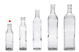 Glasflasche 100 ml transparent Marasca mit Ausgießer PP 24 - 120 Stk-5