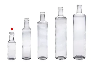 Karamellglasflasche 100 ml Dorica mit Ausgießer PP 31,5 - 120 Stk-5