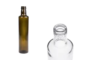 Bouteille en verre 500 ml Dorica avec bec verseur PP 31,5 - 50 pcs-1