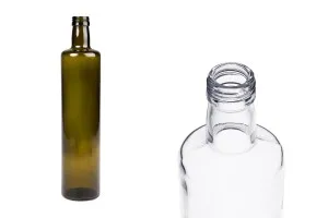 Glass bottle 750 ml Dorica with spout PP 31.5 - 35 pcs-1