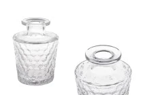Γυάλινο ανάγλυφο μπουκαλάκι 150 ml Γυάλινο ανάγλυφο μπουκαλάκι 150 ml