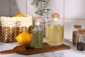 Bouchon rond en silicone synthétique avec tête en bois - Ф 16 mm-3