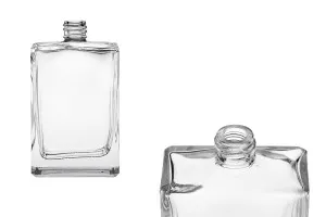 Γυάλινη ορθογώνια φιάλη αρωματοποιίας 100 ml (18/415)-1