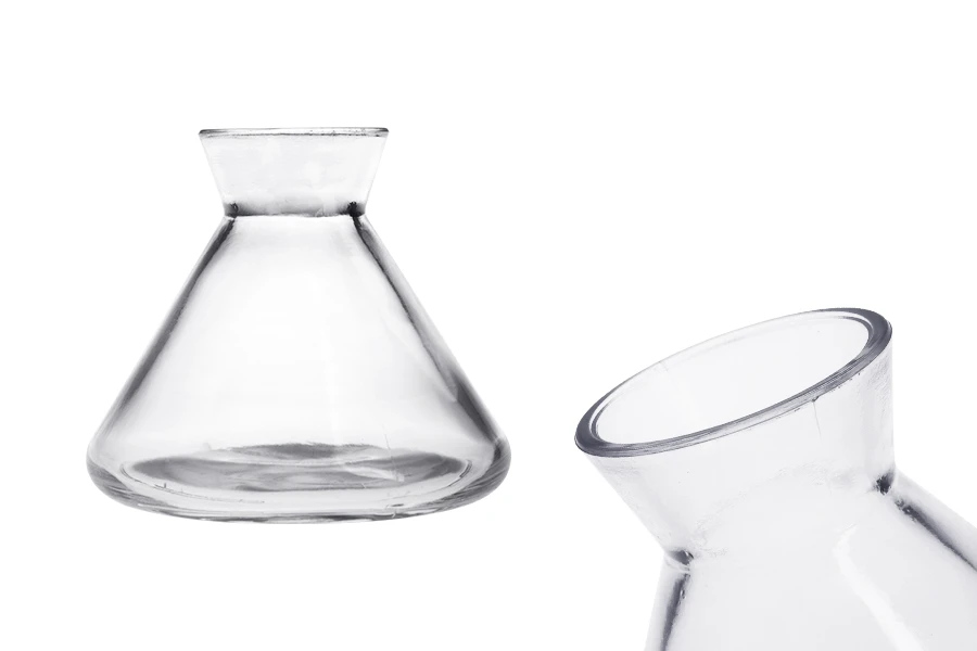 Γυάλινο διακοσμητικό μπουκάλι 200 ml για αρωματικό χώρου Γυάλινο διακοσμητικό μπουκάλι 200 ml για αρωματικό χώρου