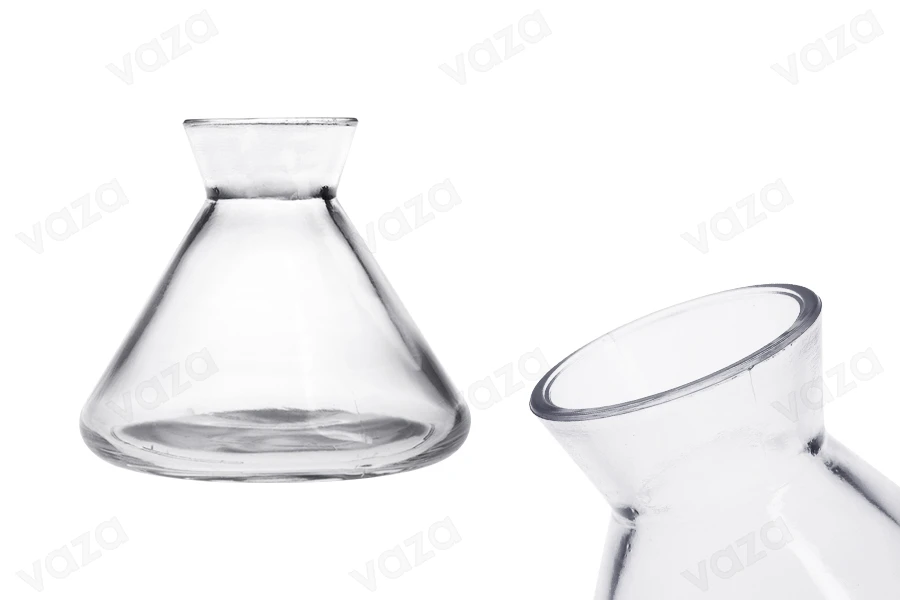 Γυάλινο διακοσμητικό μπουκάλι 200 ml για αρωματικό χώρου-εικόνα_προϊοντική