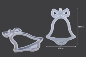Moule en silicone de cloches de Noël-2