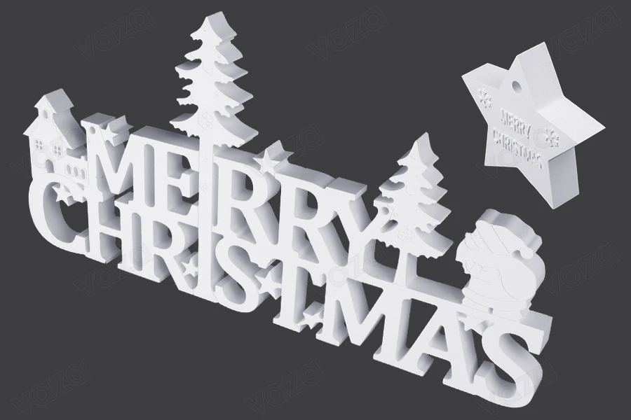 Καλούπι σιλικόνης Merry Christmas Καλούπι σιλικόνης Merry Christmas-εικόνα_σύνθεση