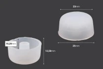 Mini-Donut-Silikonform Mini-Donut-Silikonform