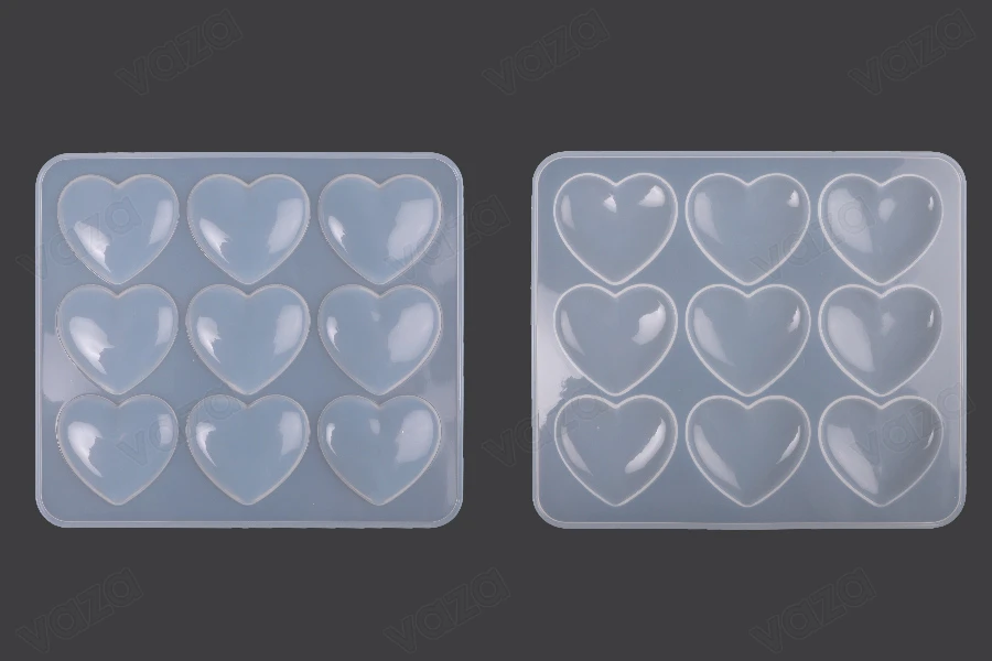 Stampo in silicone a forma di cuore 188x165 mm Stampo in silicone a forma di cuore 188x165 mm-immagine_prodotto