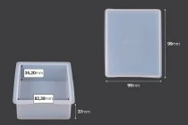 Stampi in Silicone per Sapone Fai da Te e Resina Epossidica (Set da 8 Pezzi)