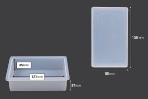 Stampi in Silicone per Sapone Fai da Te e Resina Epossidica (Set da 8 Pezzi)-6
