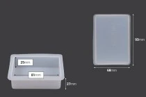 Stampi in Silicone per Sapone Fai da Te e Resina Epossidica (Set da 8 Pezzi)