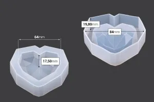 3D-Herz-Silikonform 88x87mm-2